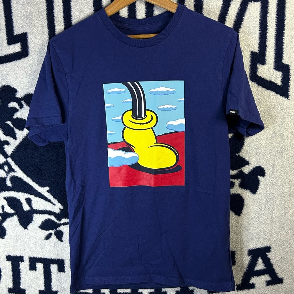 Vans Disney T Shirt Mickey Mouse Size Small Graphic Tee